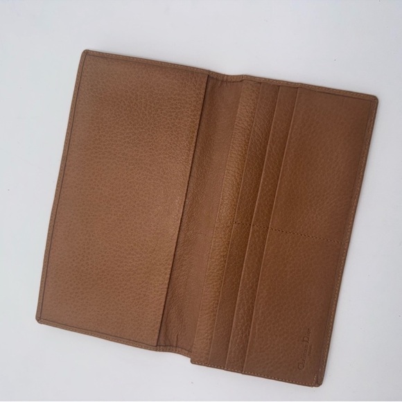 Christian Dior Vintage Honeycomb Bifold Long Wallet - Picture 4 of 11